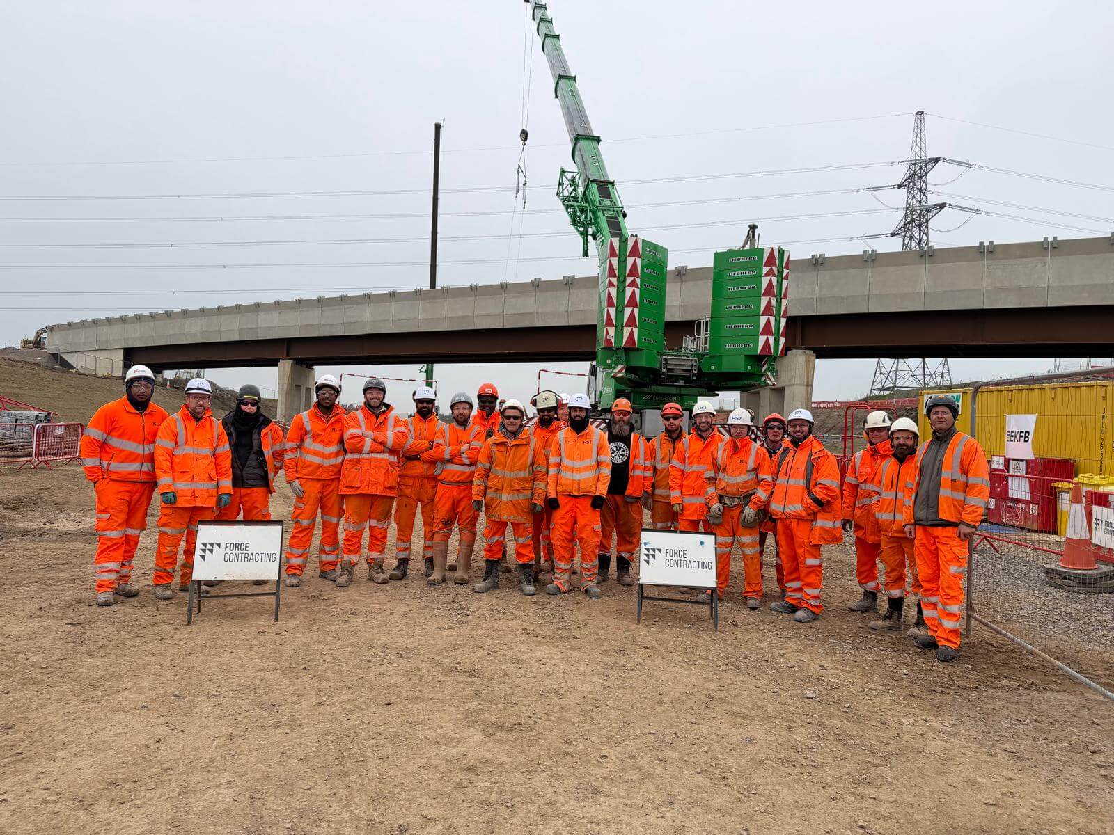 Bridge Parapet Installation