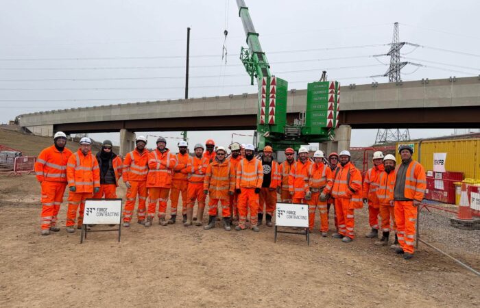 Bridge Parapet Installation